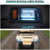 image10L0L Golf Cart Light Kit12V36v48V for Club Car DS with Daytime Running Light LowbeamHighbeam With Turn Signals and Brake Lights
