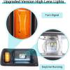 image10L0L Golf Cart Light Kit12V36v48V for Club Car DS with Daytime Running Light LowbeamHighbeam With Turn Signals and Brake Lights