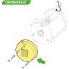 image10L0L Golf Cart Motor Brake Replacement for EZGO RXV 20082011 48V Electric Golf Carts  High Performance OEM 610065 Compatible with Danaher Speed Controller  Easy Installation Durable Design