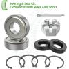 image10L0L Golf Cart RXV Driver Side Rear Spline Axle Shaft for EZGO RXV Electric 2008 UP OEM 620337 614208 245quot Long