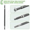 image10L0L Golf Cart RXV Driver Side Rear Spline Axle Shaft for EZGO RXV Electric 2008 UP OEM 620337 614208 245quot Long