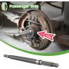 image10L0L Golf Cart RXV Passenger Side Rear Spline Axle Shaft with Bearing Seal Kit fit EZGO RXV Electric 2008 UP OEM 620341 614209162quot Long