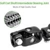 image10L0L Golf Cart Shaft Intermediate Steering Joint Fits Club Car DS 1984up Gas or Electric Golf Cart Knuckle 1013861 1012454 103601601