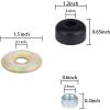 image10L0L Golf Cart Shock Absorber Cushion Bushing Kit for EZGO TXT Marathon 1989up Club Car DS and Precedent 1982Up OEM 1011415 10194G1 10435G1