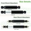 image10L0L Golf Cart Shock Absorbers Kit for Club Car DS Electric 1981up and Gas 1997up Front Rear Shocks Replace OEM 1014235 1015813 1010991 1012183 1014236 1013164PrecedentOnwardTempo Model
