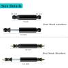 image10L0L Golf Cart Shock Absorbers Kit for Club Car DS Electric 1981up and Gas 1997up Front Rear Shocks Replace OEM 1014235 1015813 1010991 1012183 1014236 1013164DS Model