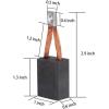 image10L0L Golf Cart Starter Brush Kit Motor Brushes Set 37HP Fits Club Car DS L6 L8 8Passenger Replaces OEM 102938601