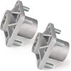 image10L0L Golf Cart Wheel Hub Assembly for EZGO RXV 2008up Gas ampamp Electric with Bearing ampamp Cap OEM 609603 19862G1 602340 602341 12091G2 Set of 2