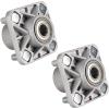 image10L0L Golf Cart Wheel Hub Assembly for EZGO RXV 2008up Gas ampamp Electric with Bearing ampamp Cap OEM 609603 19862G1 602340 602341 12091G2 Set of 2