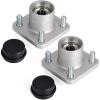 image10L0L Golf Cart Wheel Hub Assembly for EZGO RXV 2008up Gas ampamp Electric with Bearing ampamp Cap OEM 609603 19862G1 602340 602341 12091G2 Set of 2