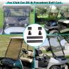 image10L0L Golf Cart Windshield Mounting Kit for Club Car DS ampamp Precedent  Includes Windshield Sash ampamp Bottom Clips 126quot Retaining Clips for 1quot x 1quot Tube  OEM101444101 102005801