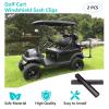 image10L0L Golf Cart Windshield Retaining Clips Made by Durable Material and Installed Easily for Club Car DS ampamp Precedent Fits 1quot Square Tubes OEM 101444101 102163001