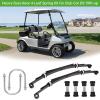 image10L0L Heavy Duty Rear Spring Kit for Club Car DS 1981up Golf Cart 4 Leafs Spring with Bushings Spacers ampamp U Bolts OEM 102006501 1014675 1011149