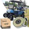 image10L0L Upgraded Golf Cart Motor Brake for EZGO RXV 20082019 48V Electric ampamp Lithium Golf Carts  Replaces OEM Part 617766 ampamp 610065 with Rapid Braking