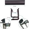 imageEZGO RXV Windshield Retaining Sash Clips for Golf Cart EZGO RXV 2008 Up Replacement Part 613136 603852 Not Applicable to EZGO TXT Width 13 inch 10 Inch Set of 2