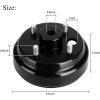 imageGolf Cart Brake Drum Hub Assembly for EZGO TXT PDS 1982up Electric ampamp 19821993 2Cycle Gas Replace OEM 19186G1P
