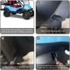 imageGolf Cart Fender Flares Front and Rear for EZGO RXV 2008Up with Mounting Hardware Set of 4