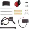 imageGolf Cart Turn Signal Kit with Horn Brake Hazard Light Switch Universal Deluxe Light 9Pin Plug Upgrade Wiring Harness Kit 12 Volts