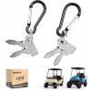 image10L0L 4 Pack Golf Cart Keys for Club Car DS 1982up Club Car Precedent 2004up Replace OEM 1012505With Dshaped Keychain