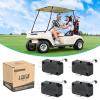 image10L0L 4 Pack Golf Cart Micro Switch 2 ampamp 3 Prong for Club Car DS Precedent OEM  10148071014240 1014805