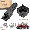 image10L0L 48 Volt MAC DC Charger Handle Plug and Receptacle Kit for Yamaha G19 ampamp G22 Electric Golf Cart OEM JR1H235A00 JR1H61810200