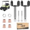 image10L0L Complete Front End King Pin Kit for Club Car Precedent 20035up GasElectric Golf Cart OEM 102287201 103638601 103638801