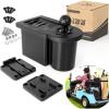 image10L0L Golf Cart Ball Washer and Club Cleaner Kit Detachable Golf Club Head and Ball Washer Golf Cleaner for EZGO Club Car YamahaBlack