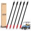 image10L0L Golf Cart Battery Cables 4 Gauge for Yamaha G2 G8 G9 36V Golf Cart Club Car DS 95 48V Club Car DS 1981 36V Welding Battery Pure Copper Flexible Cable with Terminal ConnectorStyleB