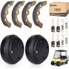image10L0L Golf Cart Brake Repair Kit fit Club Car DS 1995Up and Precedent 2004UpClub Car Brake Drums ampamp Brake Pads ampamp Brake Shoes Spring KitOEM 101791101 10603 101823201With Spring Kit