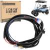 image10L0L Golf Cart Bucket Harness 12V for Golf Cart Club Car Precedent 20085 Up  2022 Update 78 inch