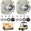 image10L0L Golf Cart Front Wheel Hub Assembly Kit with Bearing Seals for Club Car DS 19742003 OEM11011102 1011153 1011889 1011892 1011894LM11949 Pack of 2