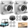 image10L0L Golf Cart Front Wheel Hub Assembly for Club Car DS and Precedent 2003up ampamp Tempo 2018Up Gas or Electric Models Replaces OEM 102357701 with Hub BearingOil SealDust Cover