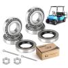 image10L0L Golf Cart Front Wheel Hub Bearings ampamp Oil Seals Kit for Club Car DS and Carryall Gas ampamp ElectricOEM 1013135 1011393 11949 78402 Sets 