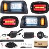 image10L0L Golf Cart Light Kit12V36v48V for Club Car DS with Daytime Running Light LowbeamHighbeam With Turn Signals and Brake Lights