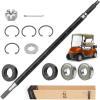 image10L0L Golf Cart RXV Driver Side Rear Spline Axle Shaft for EZGO RXV Electric 2008 UP OEM 620337 614208 245quot Long