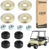 image10L0L Golf Cart Shock Absorber Cushion Bushing Kit for EZGO TXT Marathon 1989up Club Car DS and Precedent 1982Up OEM 1011415 10194G1 10435G1