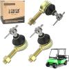 image10L0L Golf Cart Tie Rod End Kit for Club Car DS 19762008 Gas ampamp Electric LeftHand ampamp RightHand Thread Ball Joint OEM 7539 7540
