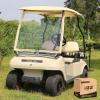 image10L0L Golf Cart Windshield Fits Club Car DS Soft Golf Cart Lightweight Foldable Windproof Waterproof