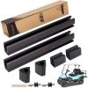 image10L0L Golf Cart Windshield Mounting Kit for Club Car DS ampamp Precedent  Includes Windshield Sash ampamp Bottom Clips 126quot Retaining Clips for 1quot x 1quot Tube  OEM101444101 102005801