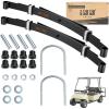image10L0L Heavy Duty Rear Spring Kit for Club Car DS 1981up Golf Cart 4 Leafs Spring with Bushings Spacers ampamp U Bolts OEM 102006501 1014675 1011149