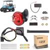 imageGolf Cart Turn Signal Kit with Horn Brake Hazard Light Switch Universal Deluxe Light 9Pin Plug Upgrade Wiring Harness Kit 12 Volts