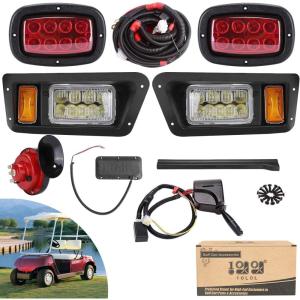 image10L0L 2023 New Upgraded Golf Cart Light Kit for Yamaha G14 G16 G19 G22 Headlight Taillight WTurn Signal Switch Horn Low High Beam Blinker ampamp Brake Light Daytime Running LampFor Yamaha G22