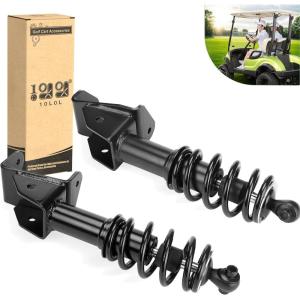 image10L0L Front Shocks Absorbers Assembly Kit for Yamaha G29 Drive Gas and Electric Golf Cart 20072016 Passenger and Driver Side Replace OEM JW2F339000 JW2F335000