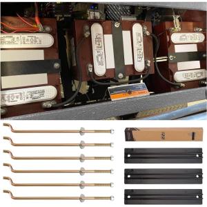 image10L0L Golf Cart Battery Hold Down Plate and Rod kit for Club Car DS and Carryall Electric 19982005OEM 10109080110136833 Packs