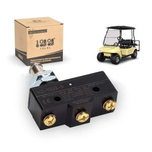 image10L0L Golf Cart Brake Pedal Micro Switch 3Terminal PlungerStyle for Club Car DS 1981 UP ampamp EZGO 1971 UP Replace OEM1011439 12374G1 13141G1730 MS011