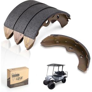 image10L0L Golf Cart Brake Shoes Replacement Brake Pads for Club Car DSampampCarryallManual Adjust 19811994 for EZGO GampampE 19821986 for Yamaha G1 19791981 Columbia Par Car GampampE 19862017