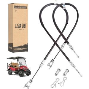 image10L0L Golf Cart Club Car Precedent Brake Cable for Precedent 2004 up and Tempo 2018 up GampampEPassengerampamp Driver Side OEM 103528701 102557501 103528702 102557502 2Pcs