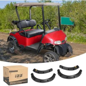 image10L0L Golf Cart Fender Flares for EZGO RXV Standard Front Rear Fender Flasres for 20082015 EZGO RXV GampampE NOT for Modified Cart