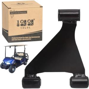 image10L0L Golf Cart Front AArm Assembly for EZGO RXV 2008Up Gas ampamp Electric Models Front Suspension AArm with Bushings and Sleeve Replaces OEM Part 608089 604654 601340 602085