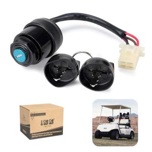 image10L0L Golf Cart Ignition Key Switch W2 Keys OEM JN3825100000 for Yamaha G14 G14 Gas and Electric Golf Cart Key Switch with Wiring Harness4 Pin